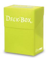 Ultra Pro Solid Bright Yellow Deck Box